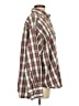 BDG 100% Cotton Plaid Brown Long Sleeve Button-Down Shirt Size S - photo 4