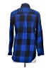 Madewell Plaid Blue Long Sleeve Button-Down Shirt Size XS - photo 2