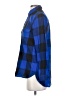 Madewell Plaid Blue Long Sleeve Button-Down Shirt Size XS - photo 5