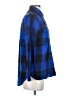 Madewell Plaid Blue Long Sleeve Button-Down Shirt Size XS - photo 4