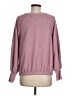 Adrienne Vittadini 100% Polyester Pink Pullover Sweater Size M - photo 2