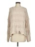 Hem & Thread Solid Tan Pullover Sweater Size S - photo 1