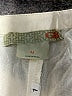 GB 100% Viscose Ivory 3/4 Sleeve Blouse Size M - photo 7