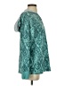 Columbia Teal Long Sleeve Blouse Size S - photo 4