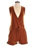 Universal Thread Solid Brown Orange Romper Size XS - photo 1
