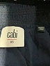 CAbi 100% Polyester Paisley Black Casual Skirt Size XS - photo 4