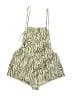 Princess Polly 100% Polyester Animal Print Tan Ivory Romper Size 0 - photo 2