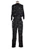 Elevenses 100% Polyester Paisley Black Jumpsuit Size S - photo 2