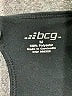 Bcg 100% Polyester Black Active Tank Size M - photo 7