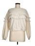 Blue Blush 100% Cotton Ivory Sweatshirt Size M - photo 1