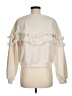 Blue Blush 100% Cotton Ivory Sweatshirt Size M - photo 2