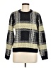 Evolution by Cyrus Plaid Black Pullover Sweater Size M - photo 1