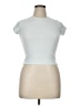 Athleta Blue Short Sleeve Turtleneck Size 16 - photo 1