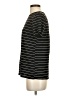 Assorted Brands Stripes Black Short Sleeve Turtleneck Size XS - photo 5