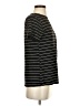 Assorted Brands Stripes Black Short Sleeve Turtleneck Size XS - photo 4