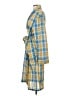 Assorted Brands Plaid Yellow Blue Casual Dress Size S - photo 5