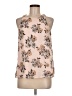 Assorted Brands 100% Polyester Tan Sleeveless Blouse Size M - photo 1