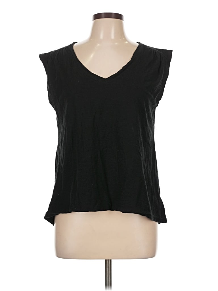 Pre-owned Gap Sleeveless T-shirt In Black