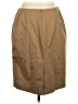 Anne Klein 100% Polyester Solid Tan Casual Skirt Size 4 - photo 2