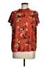 Torrid Orange Short Sleeve Blouse Size Med Plus (00) - photo 1