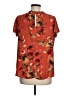 Torrid Orange Short Sleeve Blouse Size Med Plus (00) - photo 2