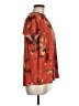 Torrid Orange Short Sleeve Blouse Size Med Plus (00) - photo 4