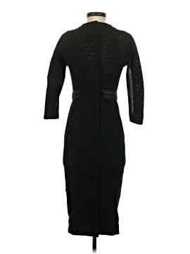 polagram lace dress Polagram Smocked Tiered Leaf Print Midi Dress main image 0