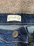 wonderly Argyle Blue Jeans Size 8 - photo 7