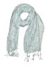 Peach Couture 100% Viscose Blue Scarf One size - photo 1