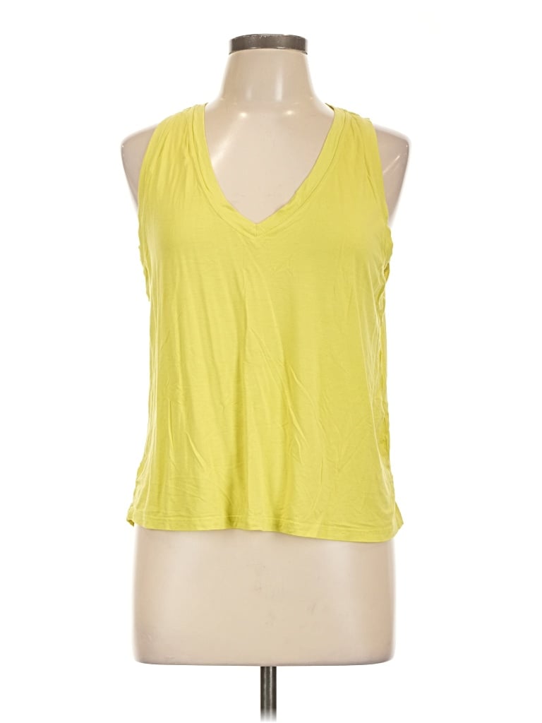 Pre-owned P'tula Sleeveless T-shirt In Yellow