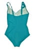 Empreinte Solid Teal One Piece Swimsuit Size 34E - photo 2