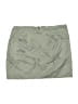 Assorted Brands Solid Green Gray Casual Skirt Size L - photo 1