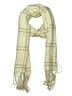 Unbranded Checkered-gingham Ivory Scarf One size - photo 1