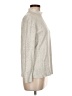 Ann Taylor LOFT Outlet Silver Turtleneck Sweater Size M - photo 4