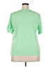 Unbranded 100% Polyester Green Short Sleeve Top Size 2X - photo 2