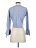 J.Crew Blue Long Sleeve Top Size S - photo 2
