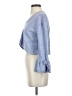 J.Crew Blue Long Sleeve Top Size S - photo 5
