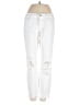 J Brand Hearts White Jeans Size 25 waist - photo 1