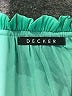 decker 100% Polyester Green Casual Dress Size S - photo 7