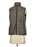 Rafaella 100% Polyester Gray Vest Size S - photo 1