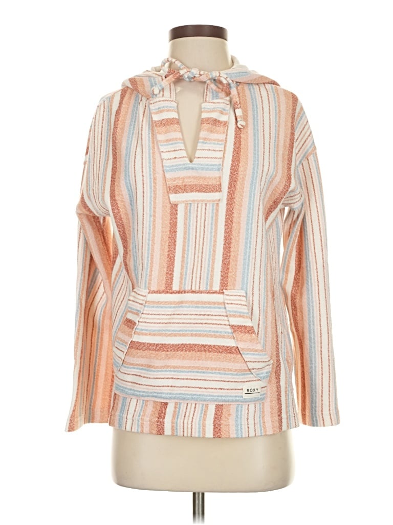 Pre-owned Roxy Pullover Sweater In Orange