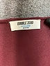 Double Zero Burgundy Short Sleeve Blouse Size M - photo 7