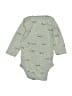 Carter's Print Gray Long Sleeve Onesie 3-6 MO / 6 MO - photo 2