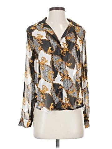 Timing Long Sleeve Blouse (view 1)