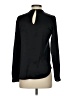 Maison de Papillon Black Long Sleeve Blouse Size XS - photo 2