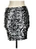 Luxxel 100% Nylon Metallic Silver Formal Skirt Size L - photo 1