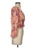 AMUR 100% Silk Orange 3/4 Sleeve Silk Top Size XS - photo 4