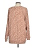 Lou & Grey Animal Print Orange Brown Pullover Sweater Size XS - photo 2