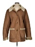Assorted Brands 100% Polyester Brown Coat Size S (estimated) - photo 1