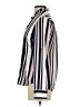 Express 100% Polyester Stripes Ivory Long Sleeve Blouse Size XS - photo 5